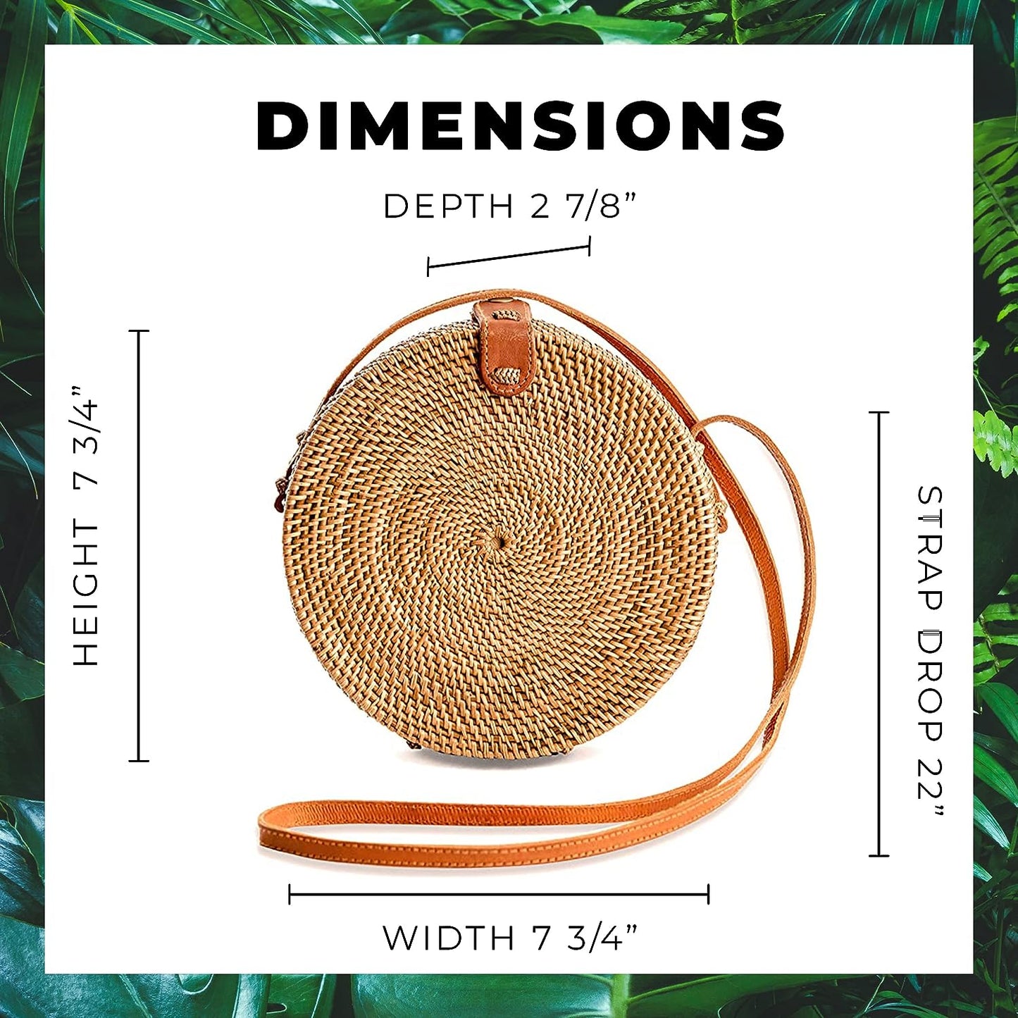 Nature's Elegance: Rattan Bag for Women by Sky Cashmere Bag 02
