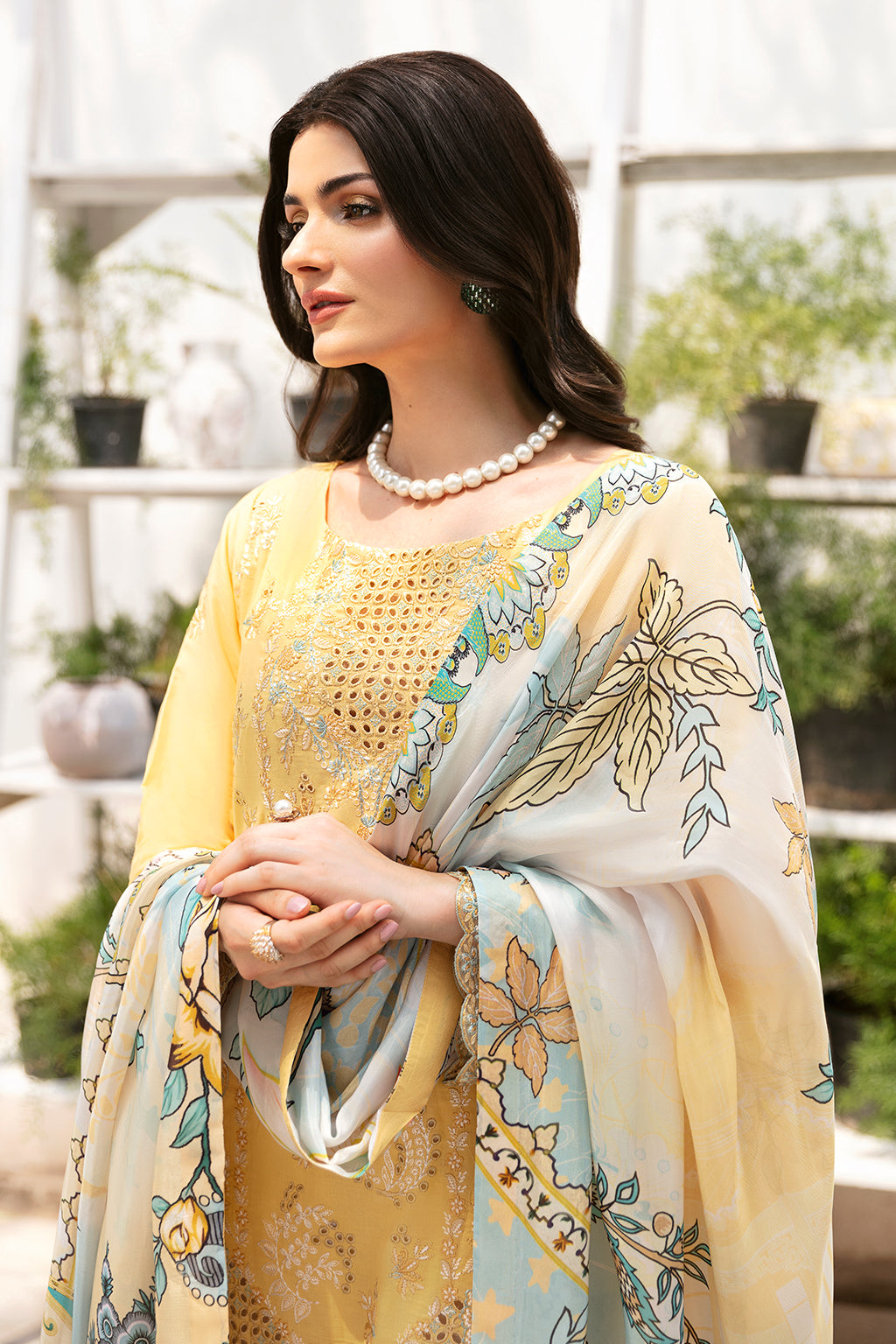 Embroidered Lawn Suit