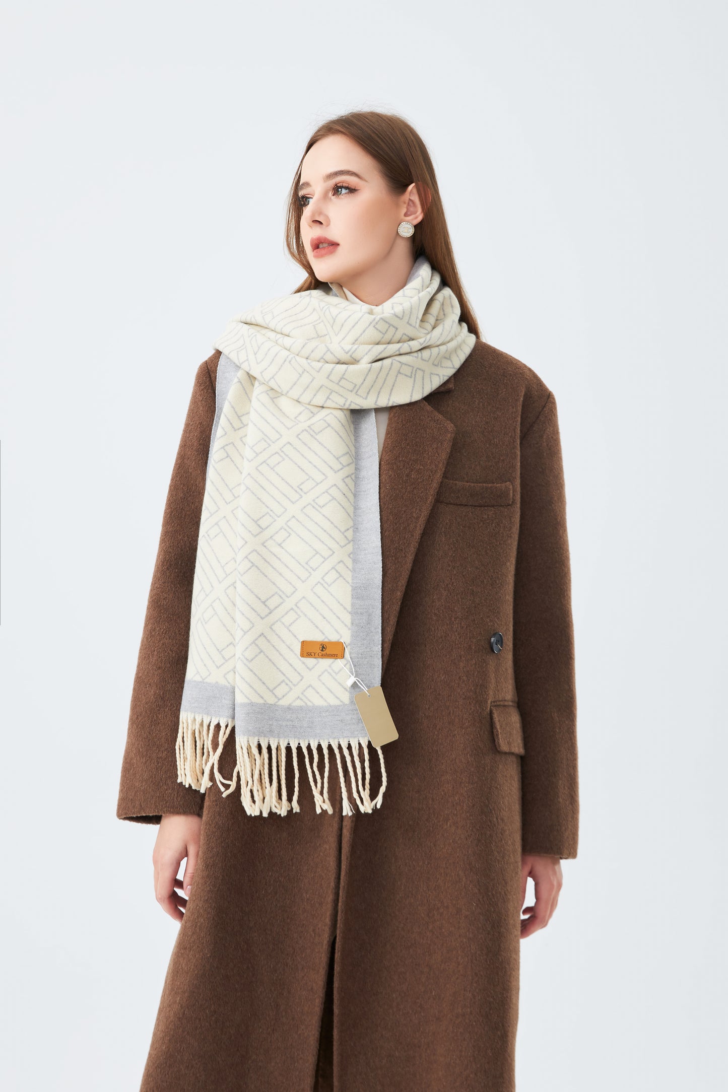 Cashmere Wool Scarf for Women