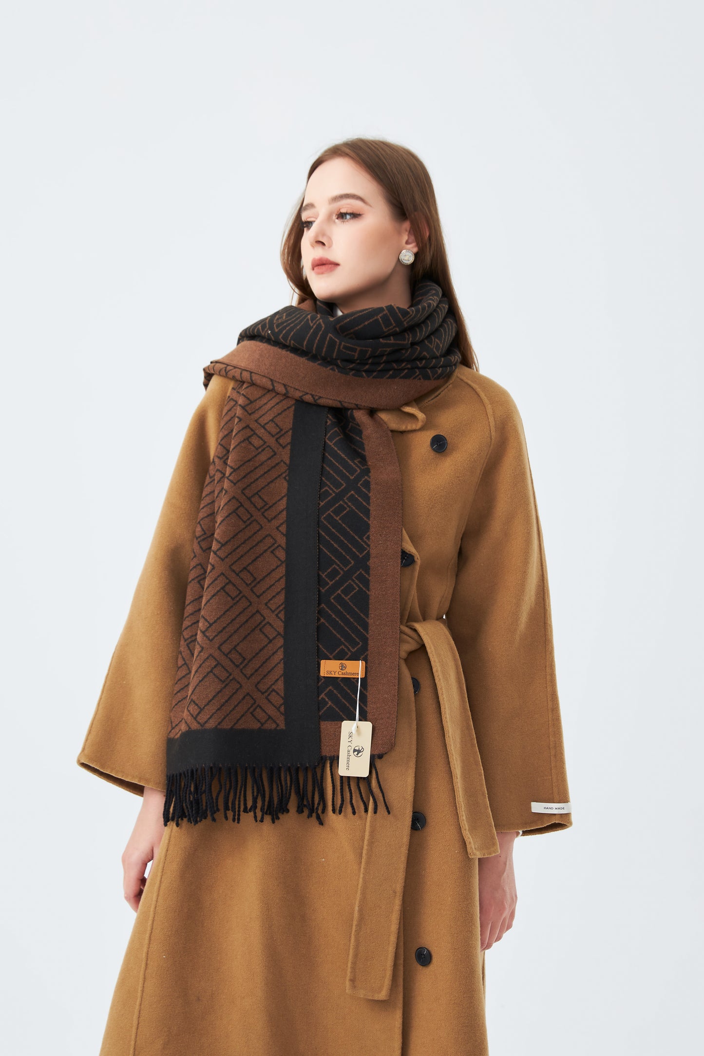 Cashmere Wool Scarf for Women