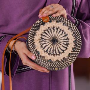 Natural Chic: Rattan Bag For Women by Sky Cashmere Bag 03